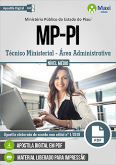 Download Apostila Concurso MP PI 2018 pdf