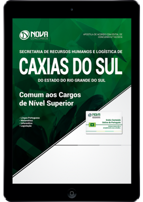 Apostila Concurso Caxias do Sul 2018